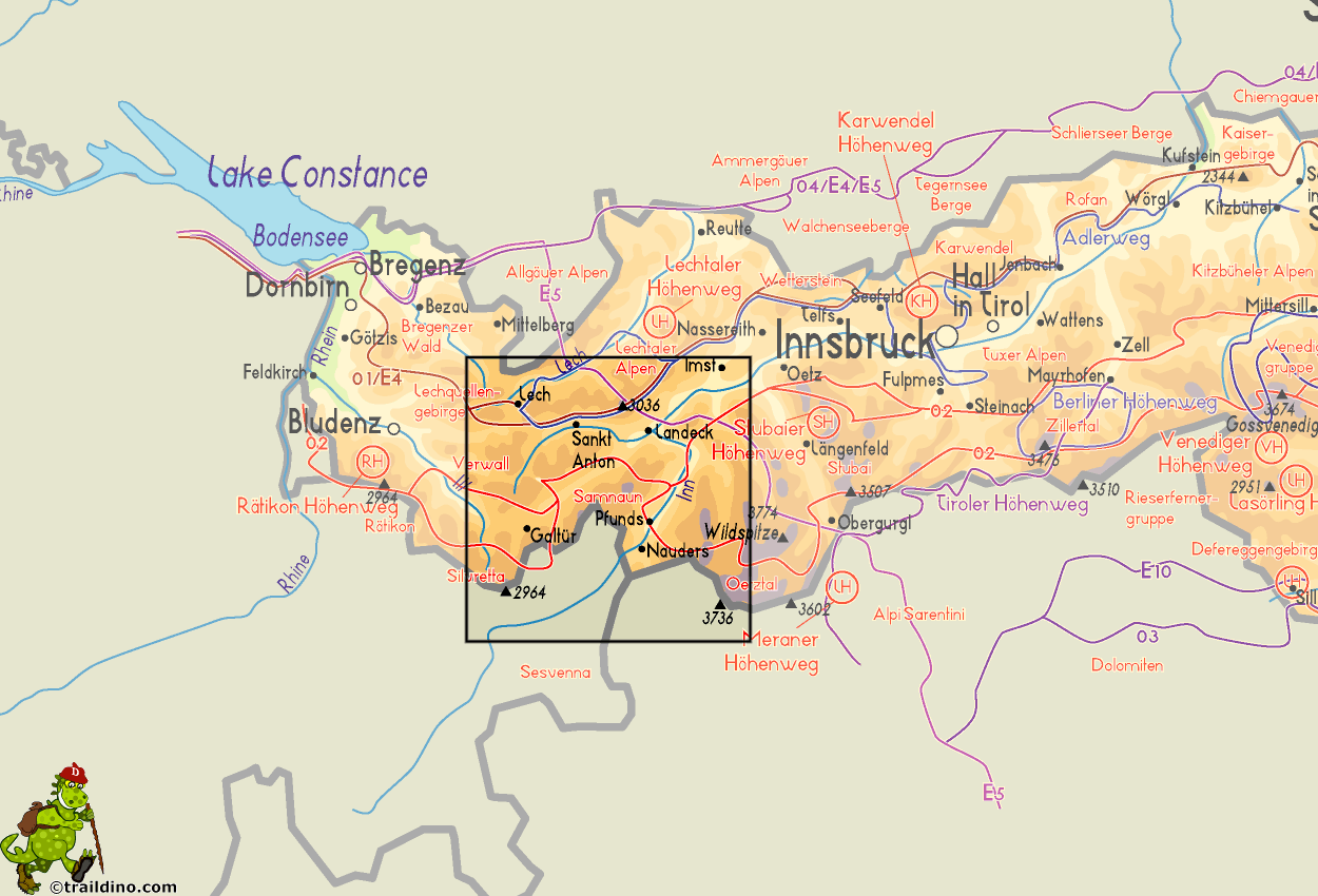 Map Samnaun