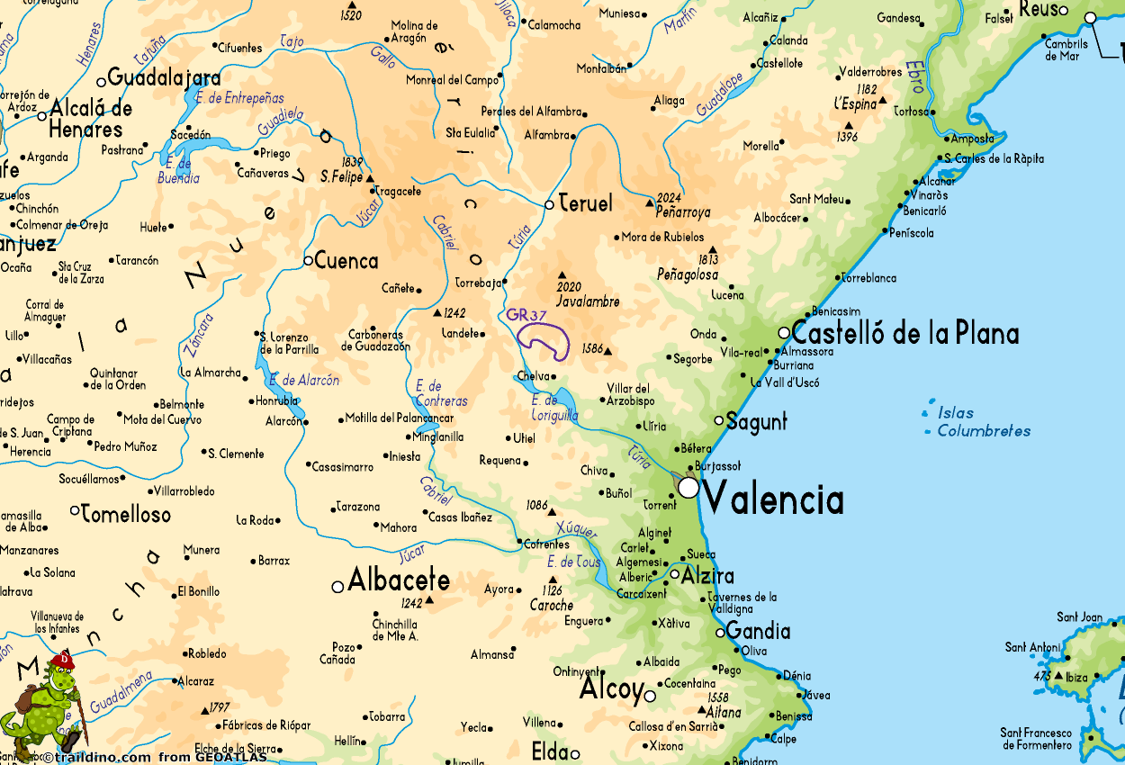 GR37 La Serranía - Vías Pecuaries
